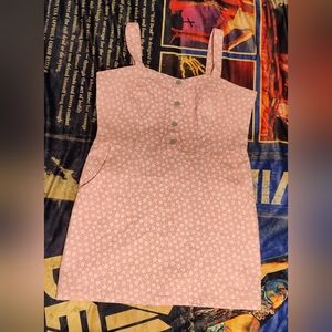 SOLD - NWOT - No boundaries floral pinafore dress